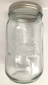 Mumm's Sprouting Seeds - 1L Glass Sprouting Jar (1ct) - Image 2