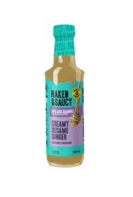 Naked and Saucy - Sesame Ginger Dressing (250ml) - Image 3
