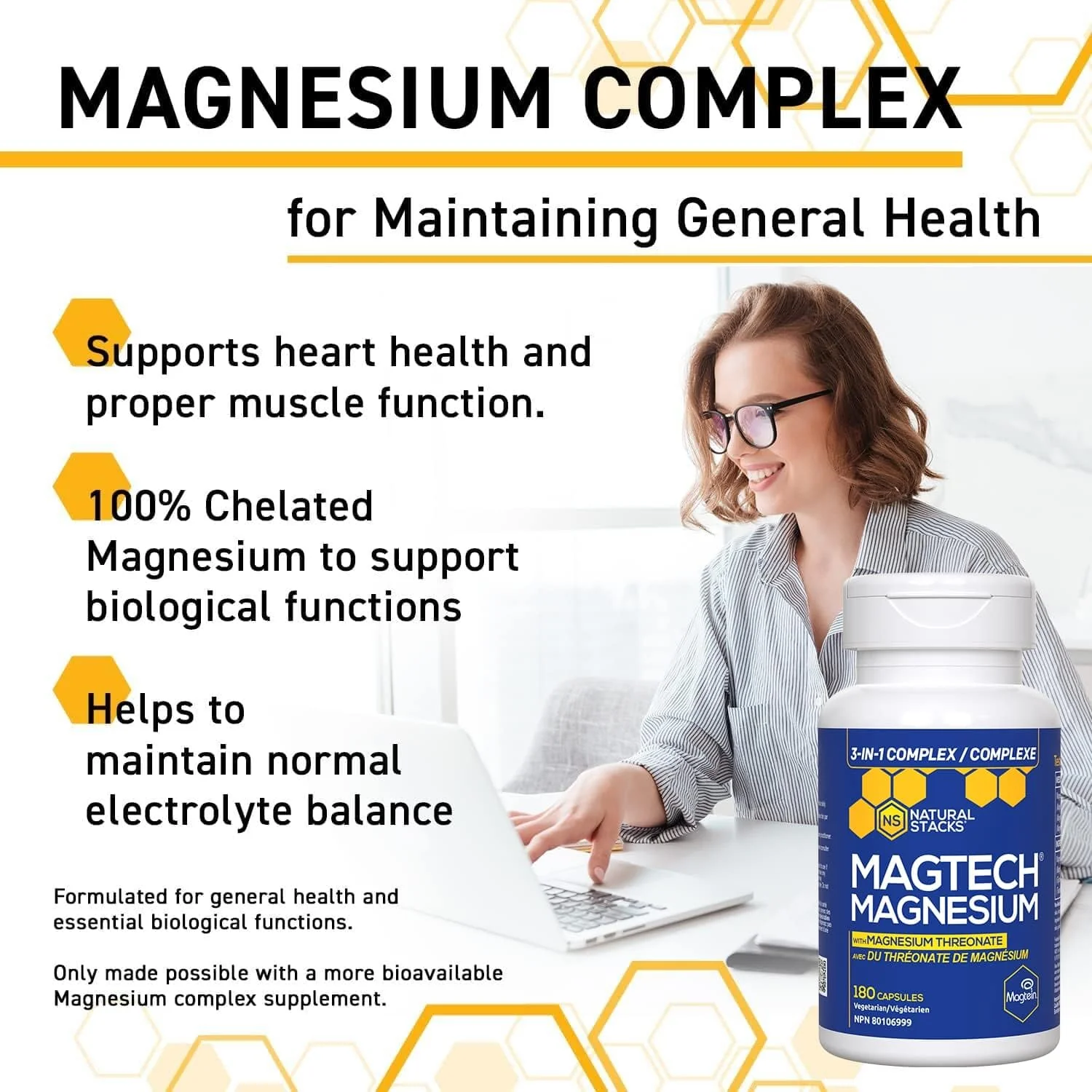 Natural Stacks - Magtech - Magnesium Complex (180vcap) - Image 4