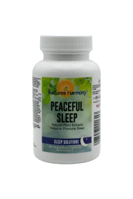 Nature's Harmony - Peaceful Sleep 60 Veggie Capsules (60caps) - Image 3