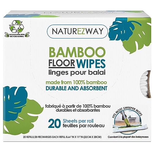 NatureZway - Floor Wipes (20ct) - Image 2