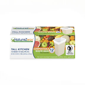 NatureZway - Waste Bags - Tall 13 Gal (12ct) - Image 3