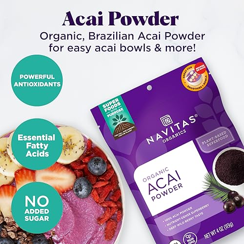Navitas Organics - Acai Powder (113g) - Image 5