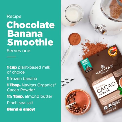 Navitas Organics - Cacao Powder (227g) - Image 10