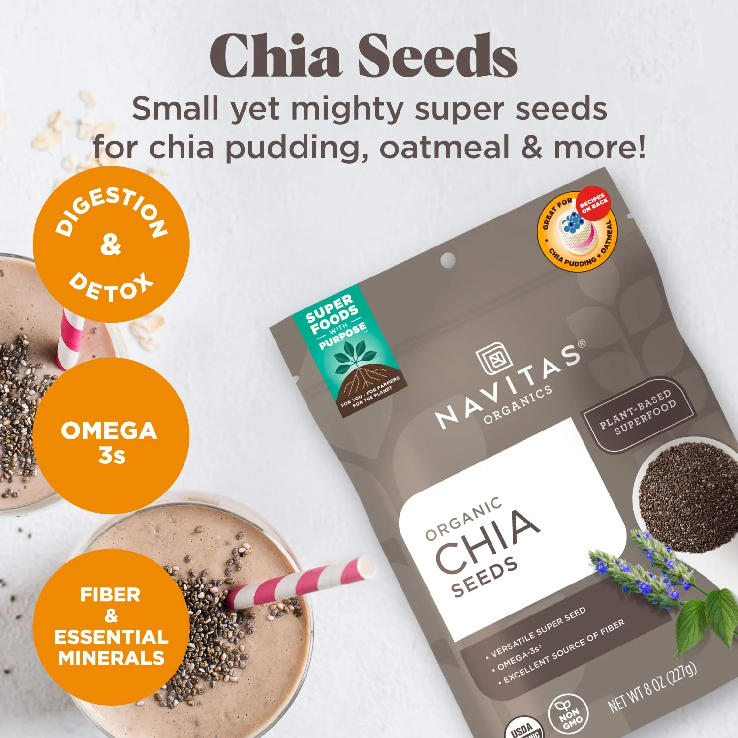 Navitas Organics - Chia Seeds (227g) - Image 7