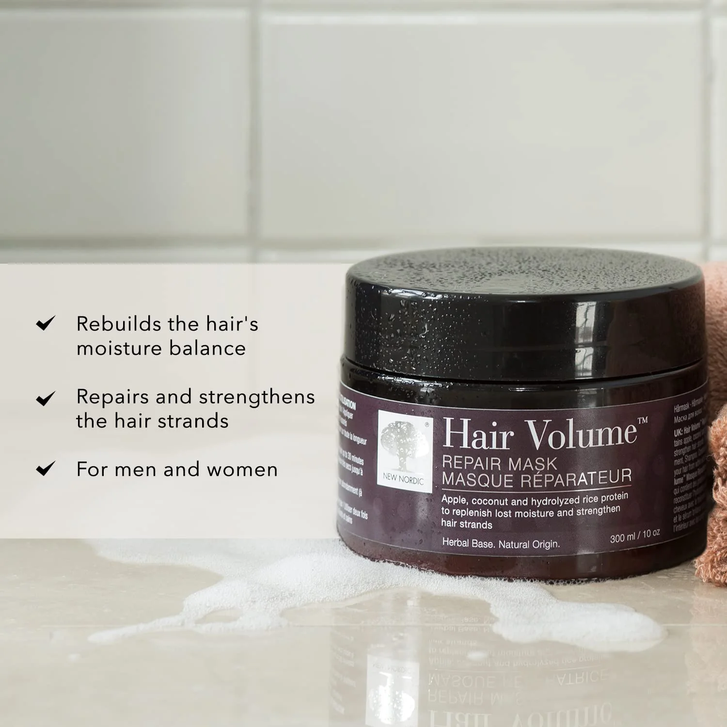 New Nordic - Hair Volume Repair Mask (300ml) - Image 7