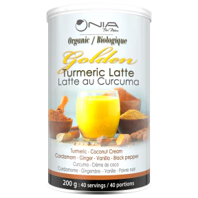 Nia Pure Nature - Org. Golden Turmeric Latte (200g) - Image 4
