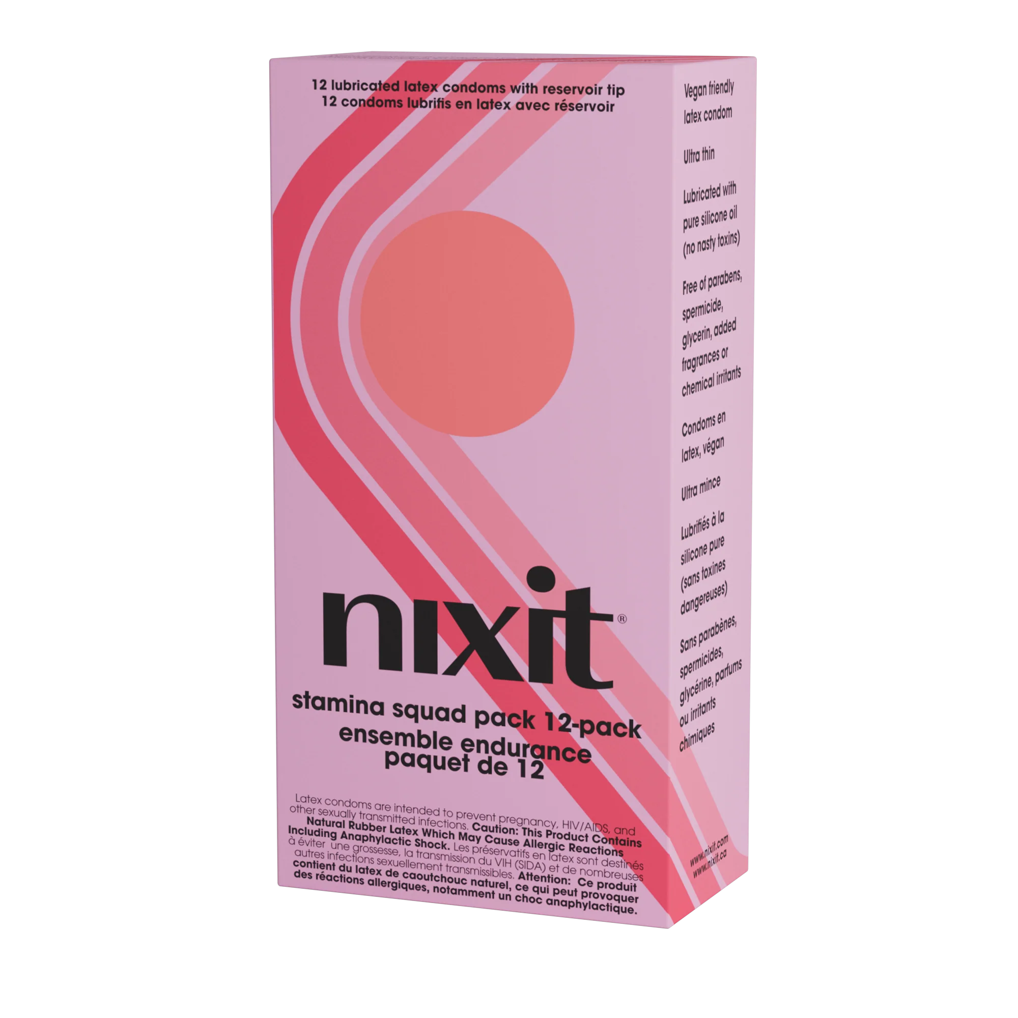 Nixit - Lubricated Latex Condoms (12ct) - Image 3