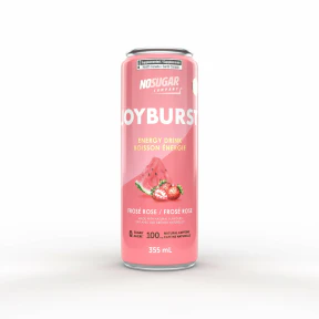 No Sugar Company - Joyburst Energy Drink Frose Rose (355ml) - Image 3