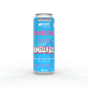 No Sugar Company - Joyburst Energy Drink Vanilla Ice (355ml) - Image 2
