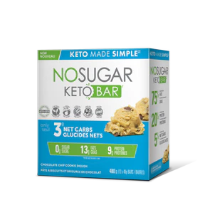 No Sugar Company - Keto Bar Choc Chip (40g) - Image 3