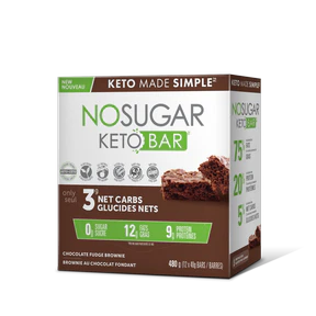 No Sugar Company - Keto Bar Choc FudgeBrownie (40g) - Image 3