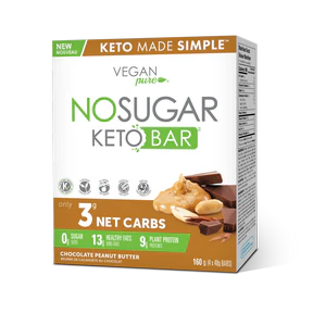 No Sugar Company - Keto Bar ChocPB (4pk) - Image 4