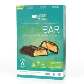 No Sugar Company - Meta Bar Chocolate Caramel Peanut (4pk) - Image 2