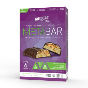 No Sugar Company - Meta Bar Chocolate Peanut Crunch (4pk) - Image 4