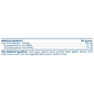 Nordic Naturals Omega 3 Gummies (Tangerine), 60 gummies - Image 5