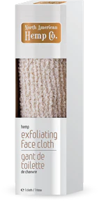 North American Hemp - Hemp Exfoliating Face Cloth (1ea) - Image 2