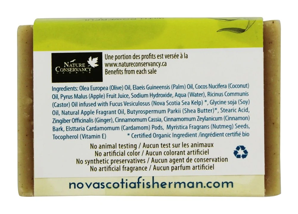 Nova Scotia Fisherman - Apple Cider Soap (136g) - Image 4