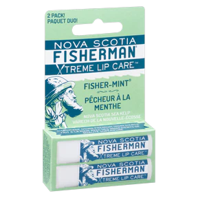 Nova Scotia Fisherman - Lip Balm DUO Pks FisherMint (2pk) - Image 2