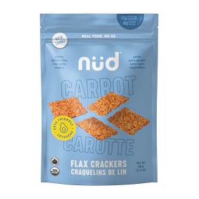 Nud Fud - Carrot Flax Cracker (66g) - Image 4