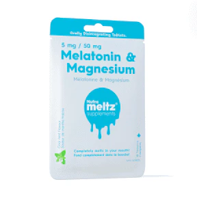 NUTRAMELTZ - Melatonin 5mg & Magnesium 50mg (15tab) - Image 4