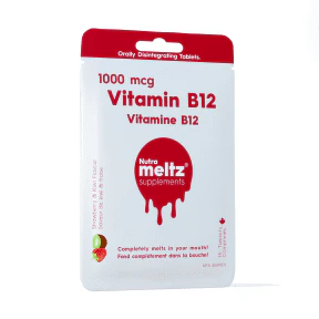 NUTRAMELTZ - Vitamin B12 - 1000mcg (15tab) - Image 3
