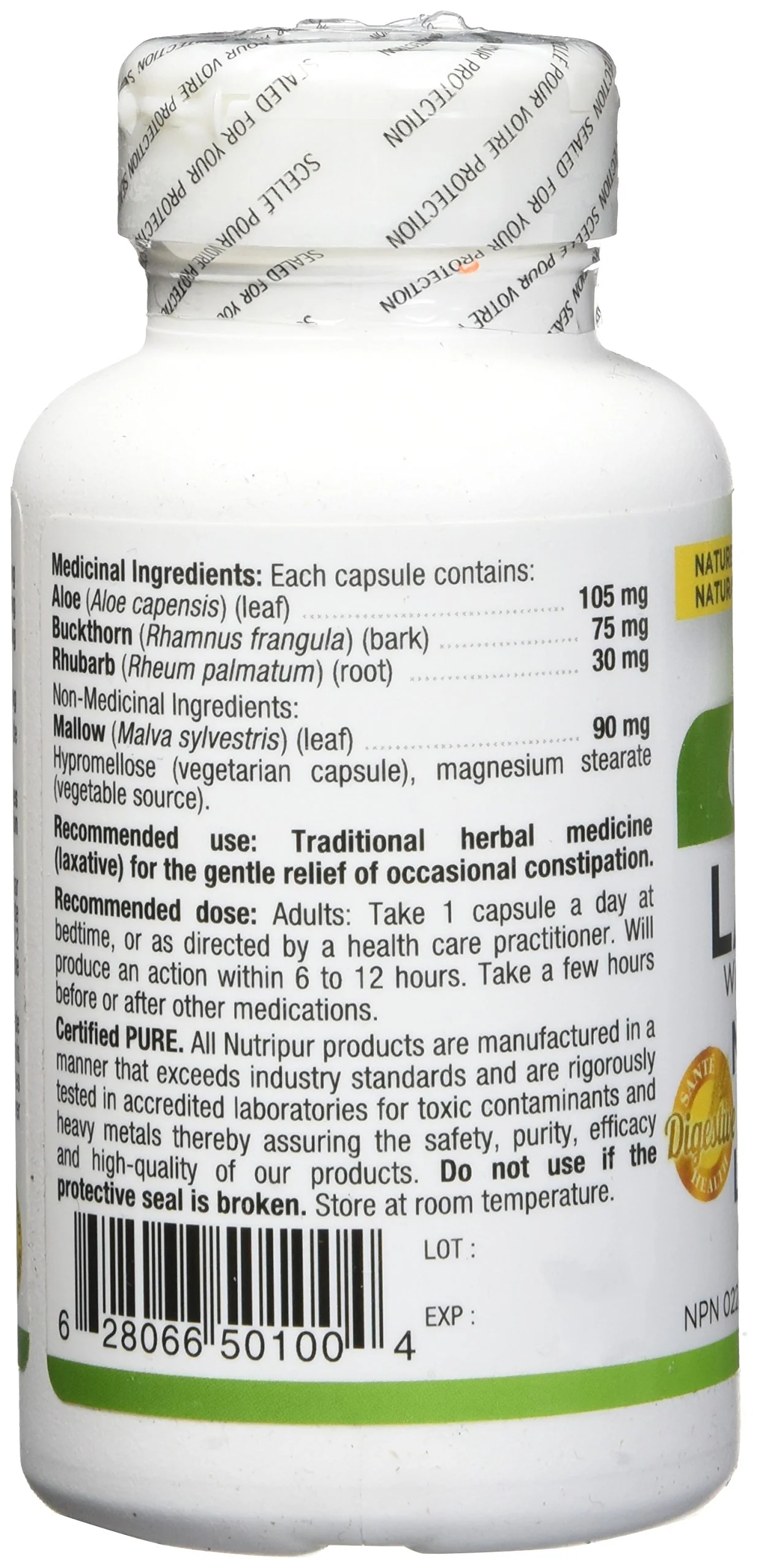 Nutripur - Laxatil (60caps) - Image 7
