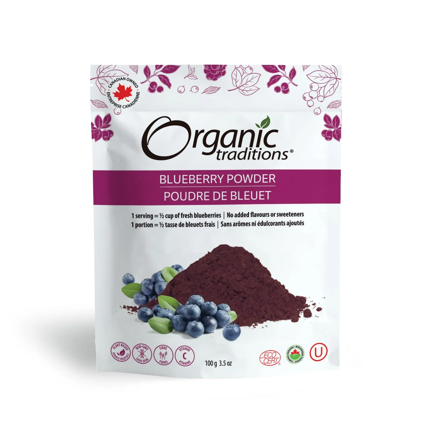 Organic Traditions - Fibre Fuel - Berry (300g)