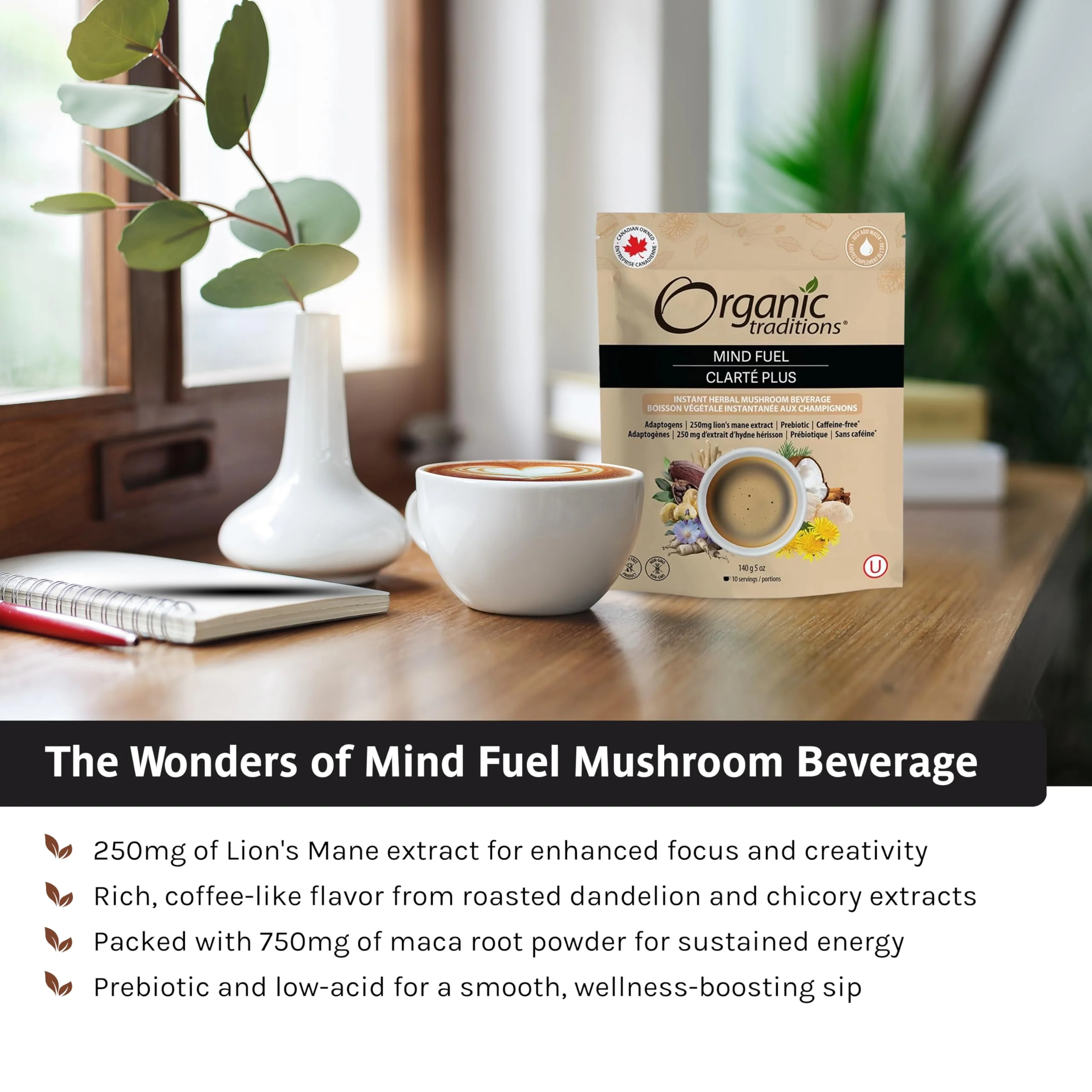 Organic Traditions - Mind Fuel (140g) - Image 7
