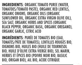 Perfect Chef - Red Lentil Pasta Sauce (740ml) - Image 4