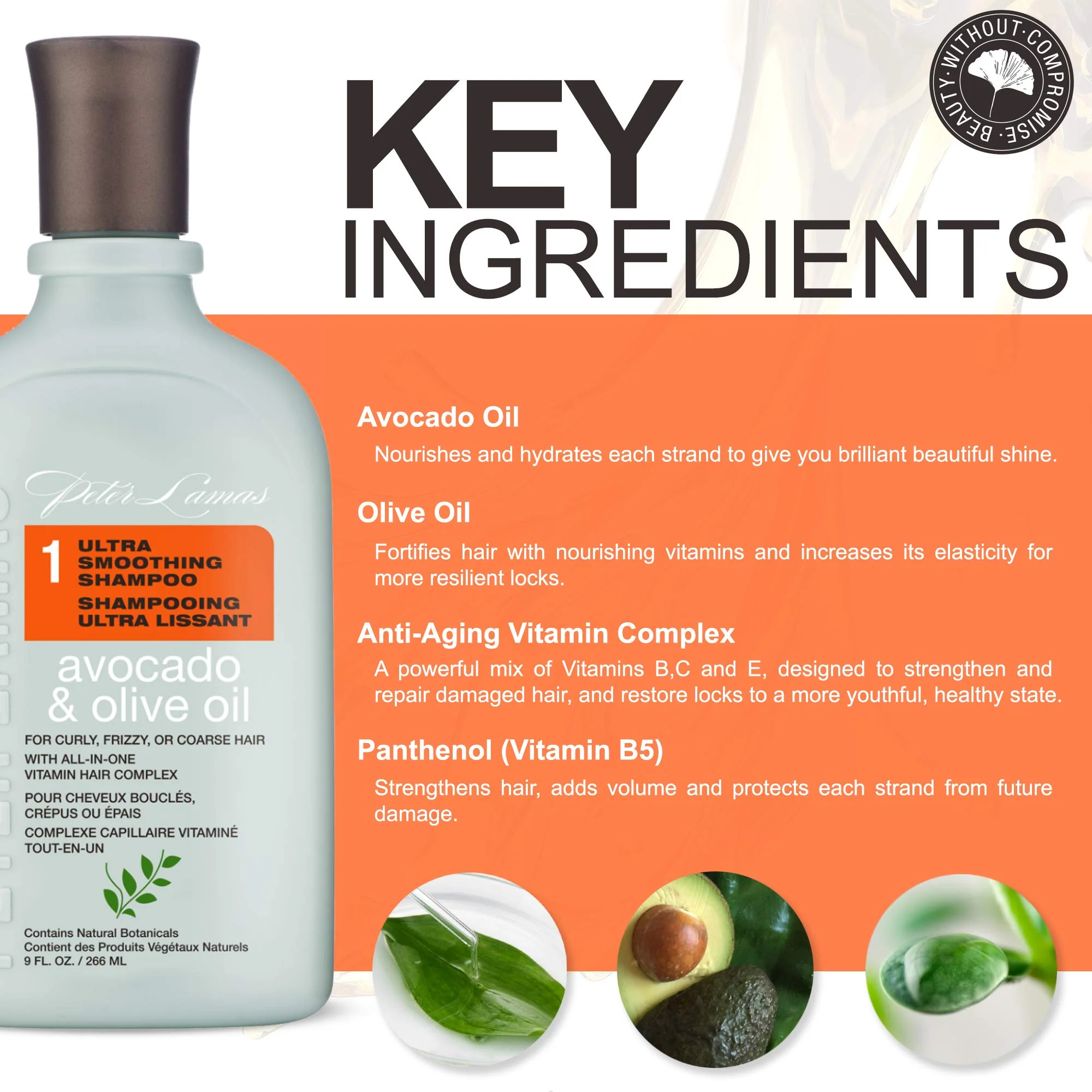 Peter Lamas - Avocado&Olive Shampoo (266ml) - Image 7
