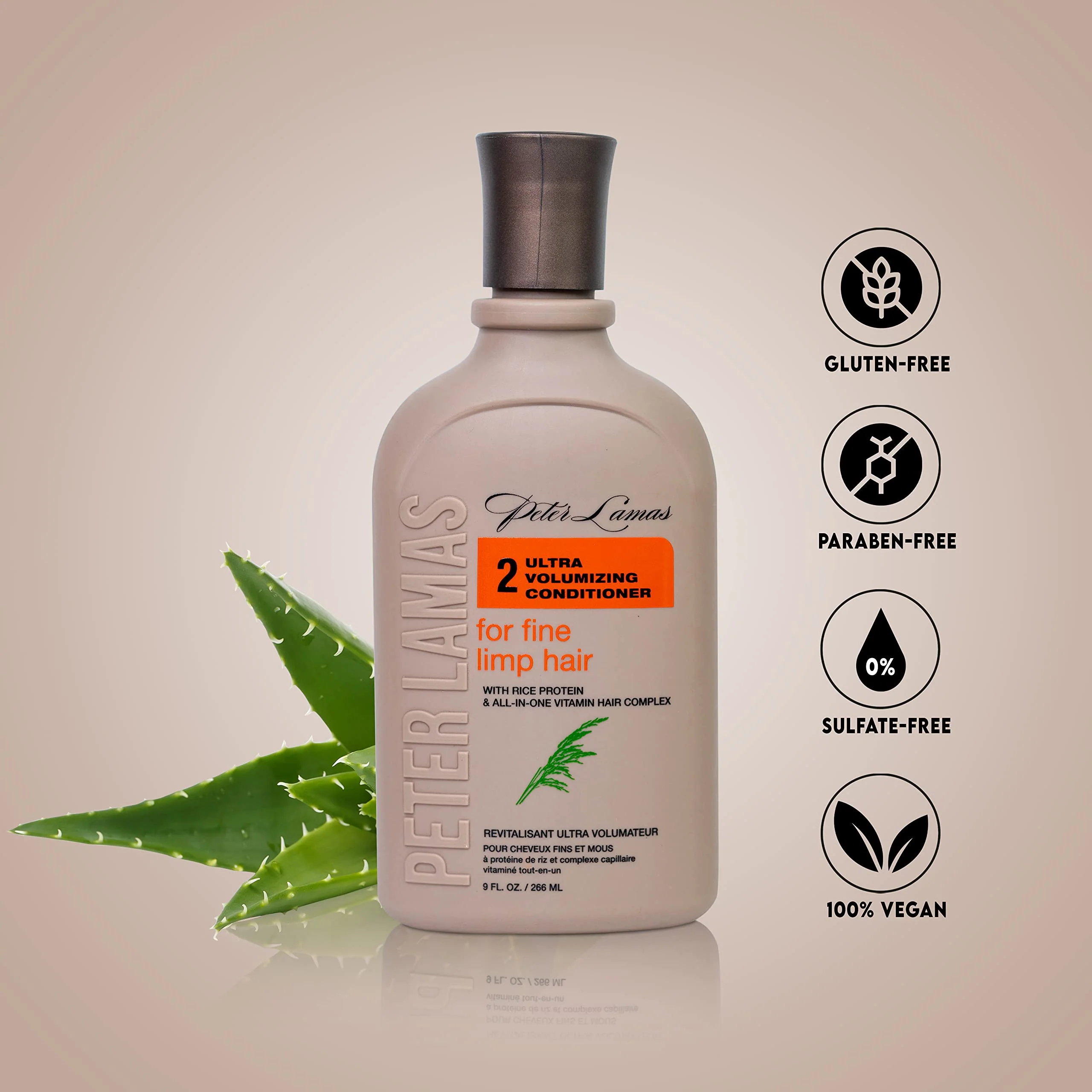 Peter Lamas - Rice Volum. Conditioner (266ml) - Image 3