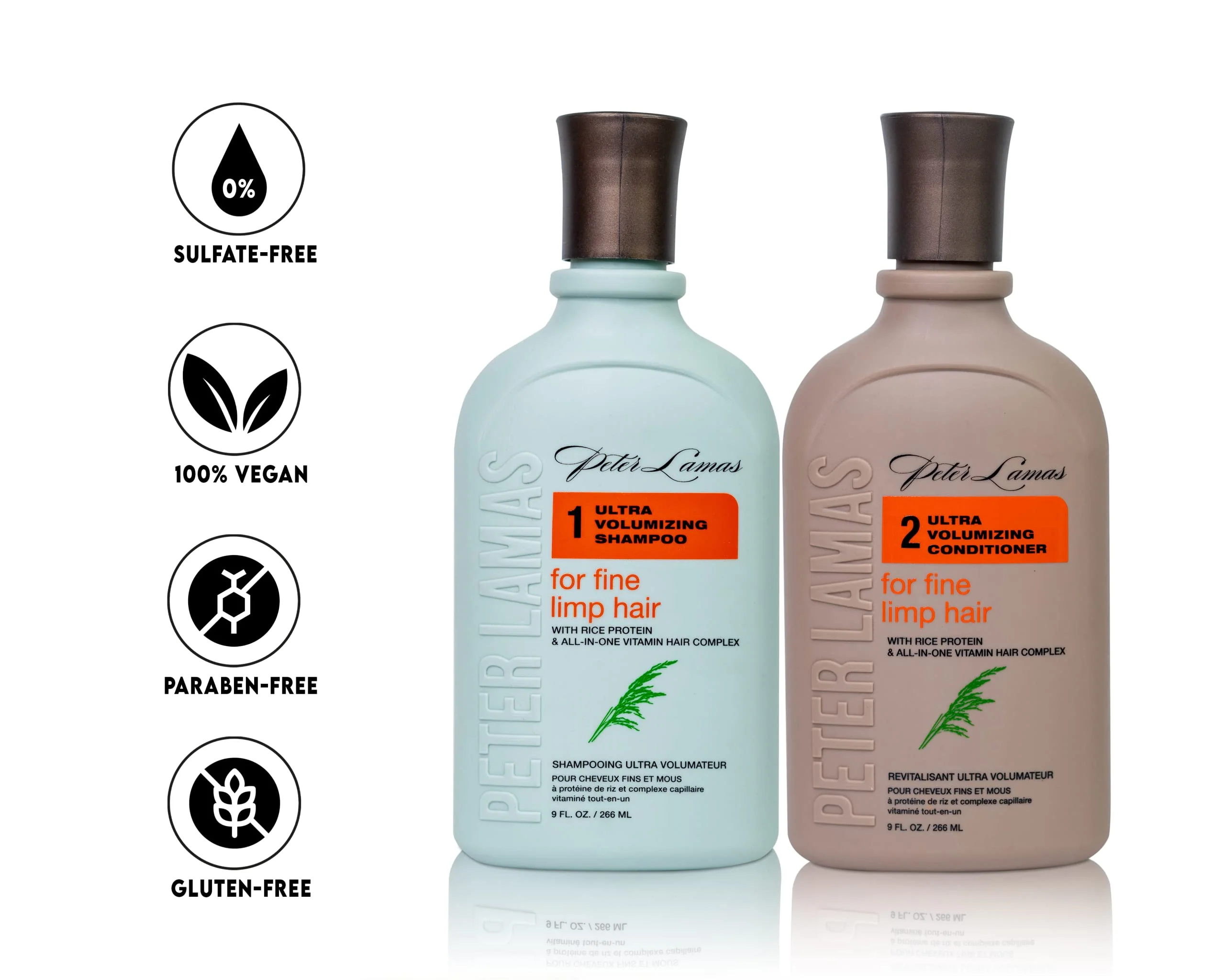 Peter Lamas - Rice Volum. Conditioner (266ml) - Image 5