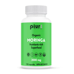 Piur1 - Organic Moringa (120caps)