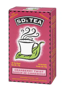 Platinum Naturals - SD's Tea Cranberry (30bg) - Image 4