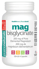 Prairie Naturals Health Products - Bonus - Magnesium Bisglycinate (140vcap)