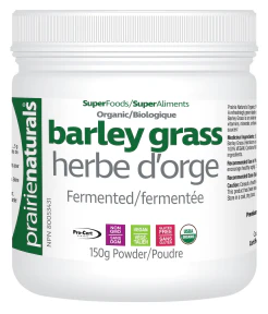 Prairie Naturals Health Products - Fermented & Organic Barley grass (150g) - Image 4