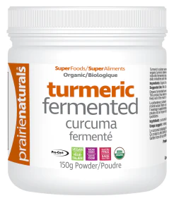 Prairie Naturals Health Products - Fermented & Organic Turmeric (150g) - Image 4