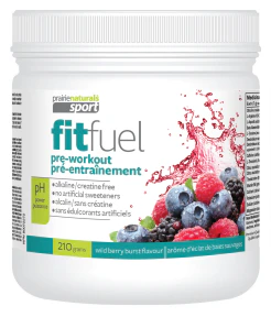 Prairie Naturals Health Products - Fit Fuel Alkalinized Wild Berry (210g) - Image 2