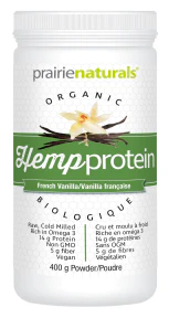 Prairie Naturals Health Products - Hemp Protein - French Vanilla (400g) - Image 4