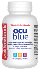 Prairie Naturals Health Products - Ocu Blue (60sg) - Image 2