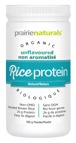 Prairie Naturals Health Products - Org. Rice Protein - Natural (360g) - Image 3