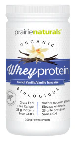 Prairie Naturals Health Products - Org. Whey Protein - French Vanilla (300g)