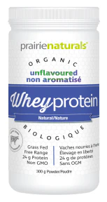 Prairie Naturals Health Products - Org. Whey Protein - Natural (300g) - Image 4