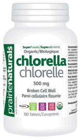 Prairie Naturals Health Products - Organic Chlorella (180tab) - Image 2