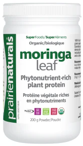 Prairie Naturals Health Products - Organic Moringa Leaf - Powder (200g) - Image 2