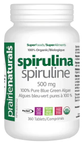 Prairie Naturals Health Products - Organic Spirulina (360tab) - Image 4