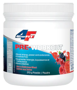 Prairie Naturals Health Products - Pre-Workout - Berry Delicious Blast (210g) - Image 2