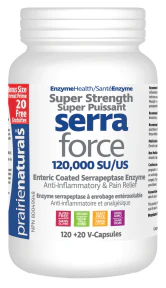 Prairie Naturals Health Products - Serra Force - Super Strength (140vcap) - Image 4