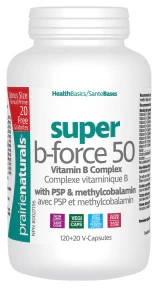 Prairie Naturals Health Products - Super B Force 50 Bonus Size (140vcap) - Image 2